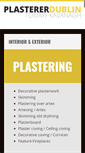 Mobile Screenshot of plastererdublin.com